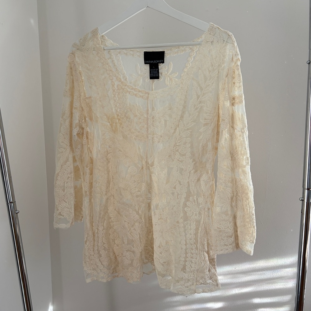 Cynthia Rowley Lace Top